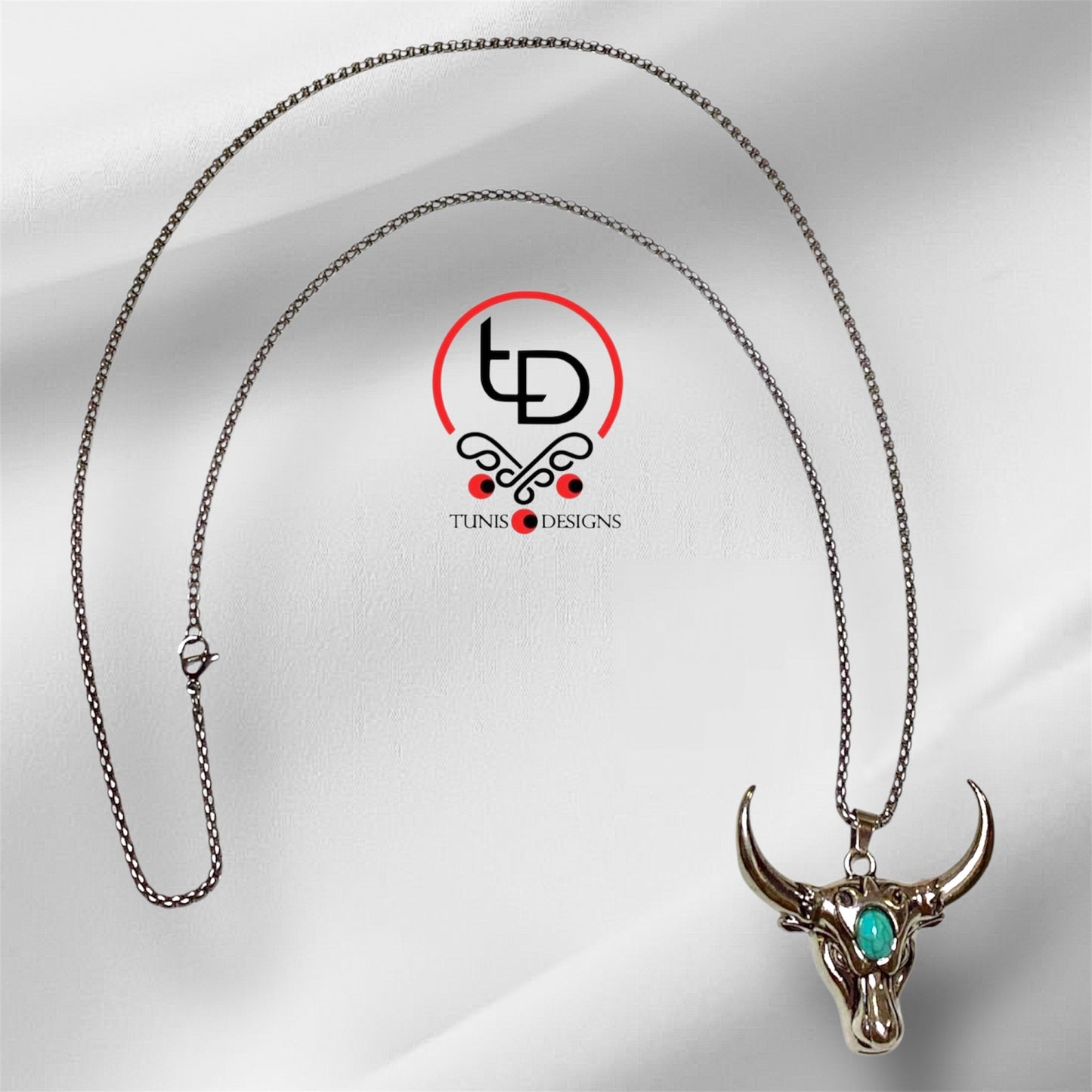 Bull Necklace - Cowboy Style